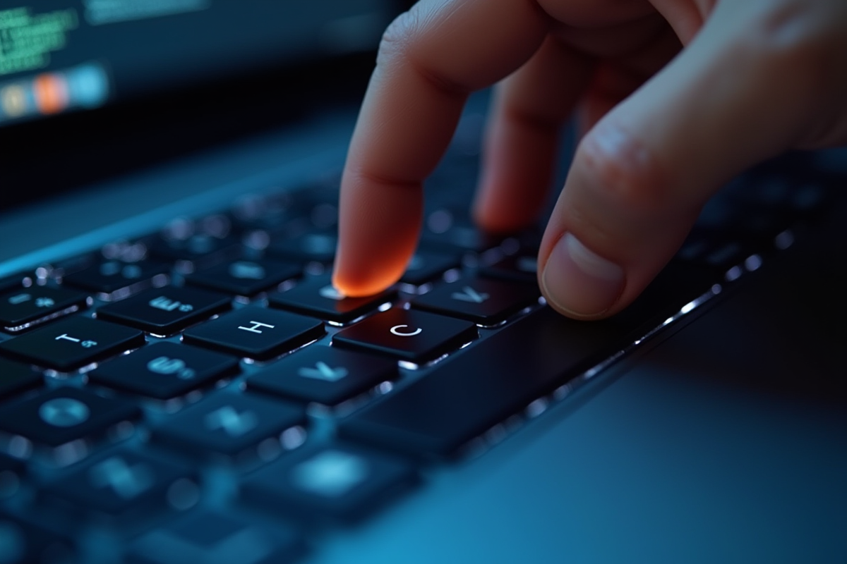 clavier  touche